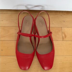 Naturalizer Women's Red Slingback Shoes